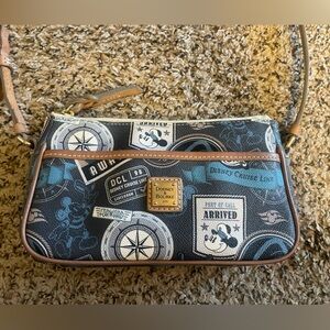 Dooney &Bourke  Disney Cruise Line Voyage Crossbody Purse DCL